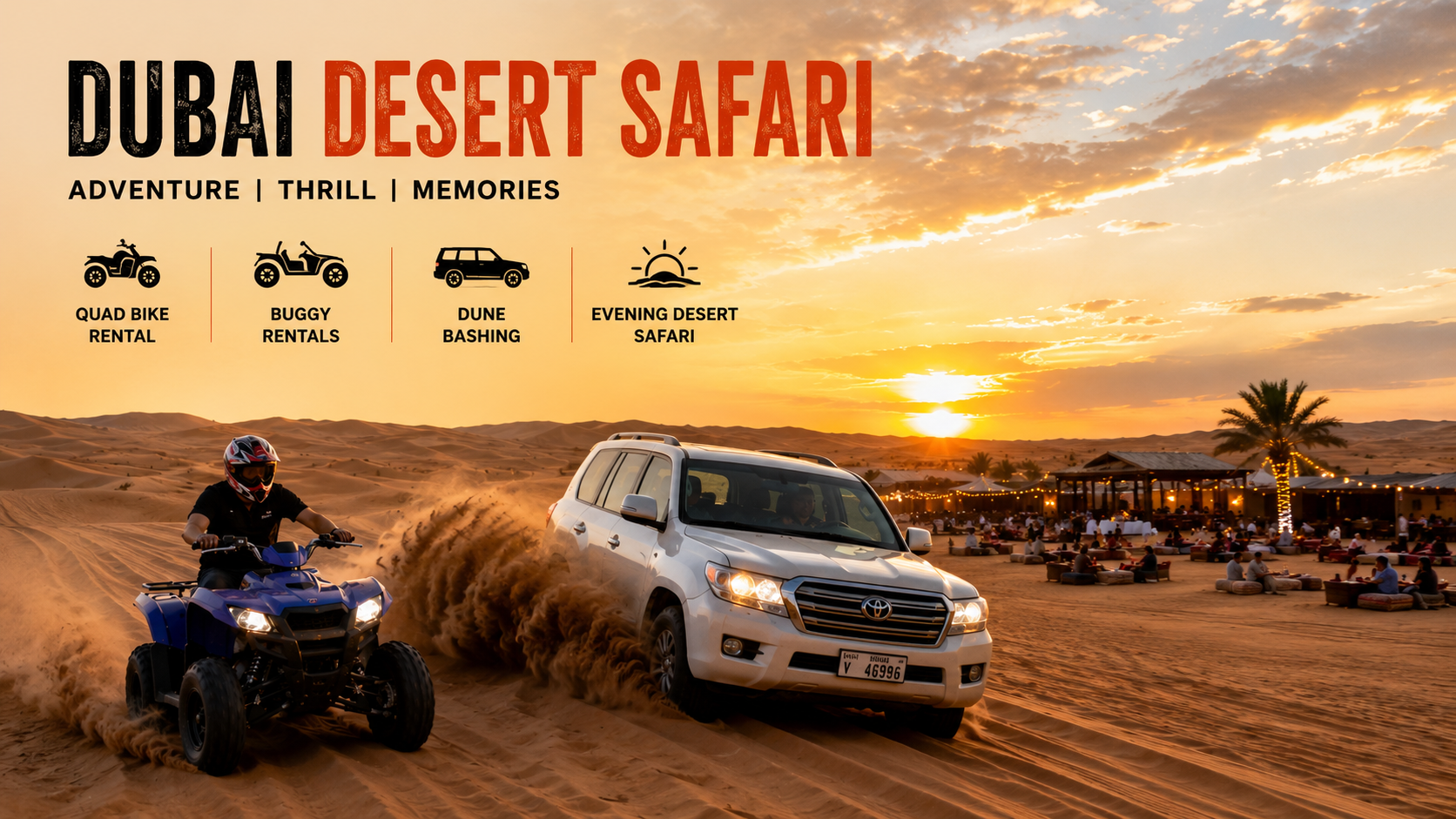 Dubai Desert Safari and Quad Bike Rental Dubai
