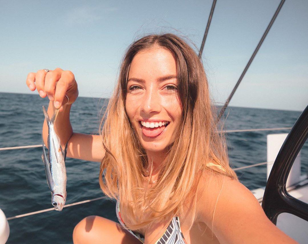 Image may contain: one or more people, ocean, sky, outdoor, water and nature