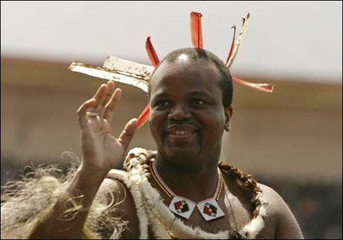 King Mswati III, Suazi