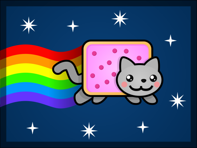 Bezużyteczne strony internetowe - Nyan.cat