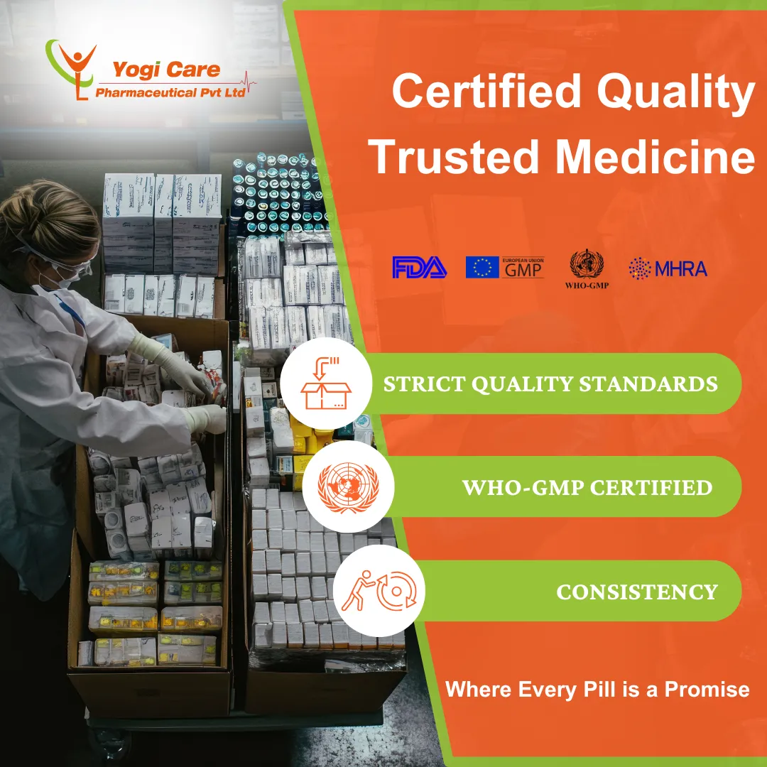 Certified Quality. Trusted Medicine