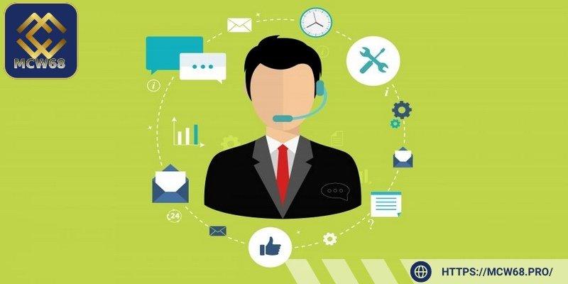 Live chat là phương thức liên hệ MCW68 vô cùng tiện lợi