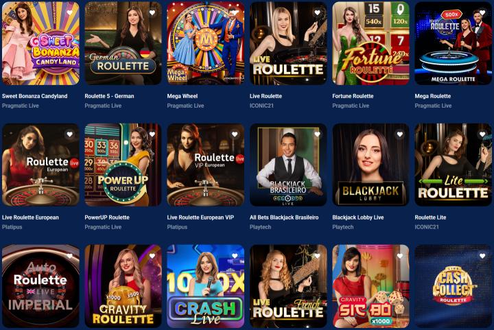 live dealer platforms