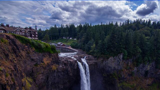 Waterfall by Snoqualmie