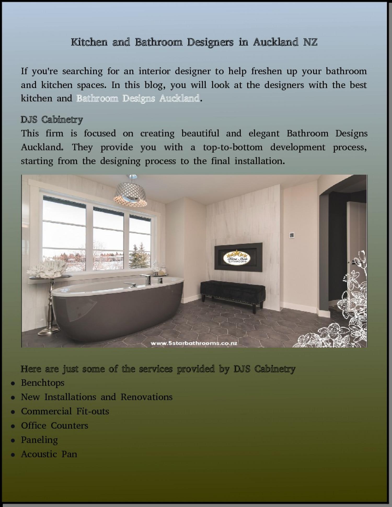 kitchen remodeling and bathroom designs in Auckland