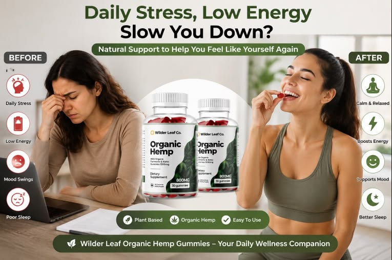 Wilder Leaf Organic Hemp Gummies Canada | Premium Hemp Extract?