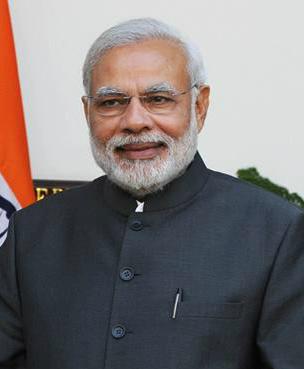 Narendra Modi (image taken from Wikipedia)