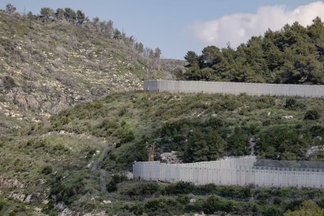 Entre Israël et le Liban, à Shlomi (Israël), le 2 mars 2026.