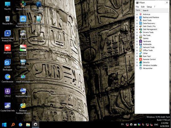 Windows 10 PE AnkhTech 11.0