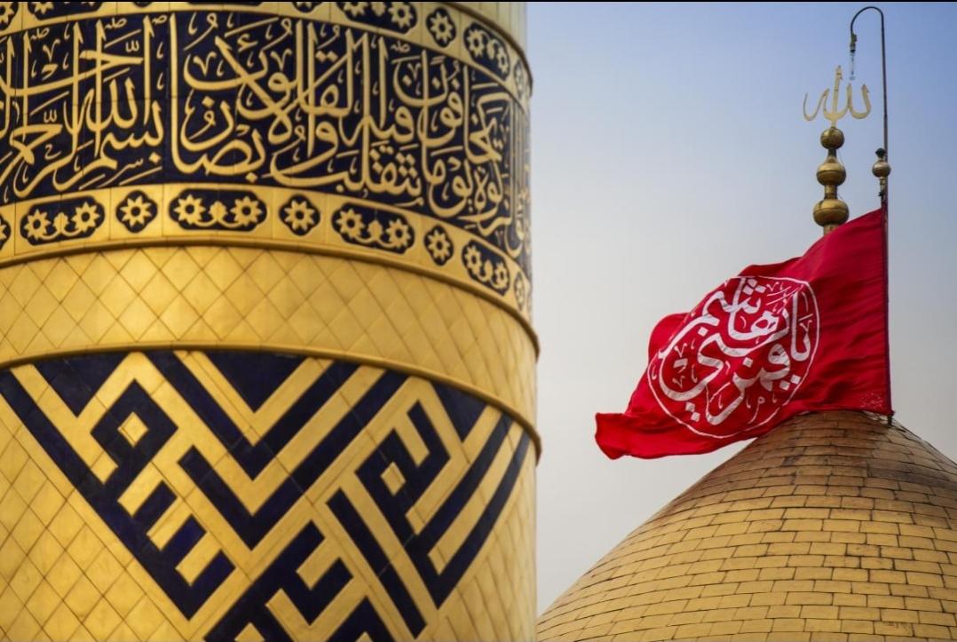 Red flag on dome of Al-Abbas's (A.S) Holy Shrine to mark start of Rabi` Al-Awwal+Photos – International Shia News Agency