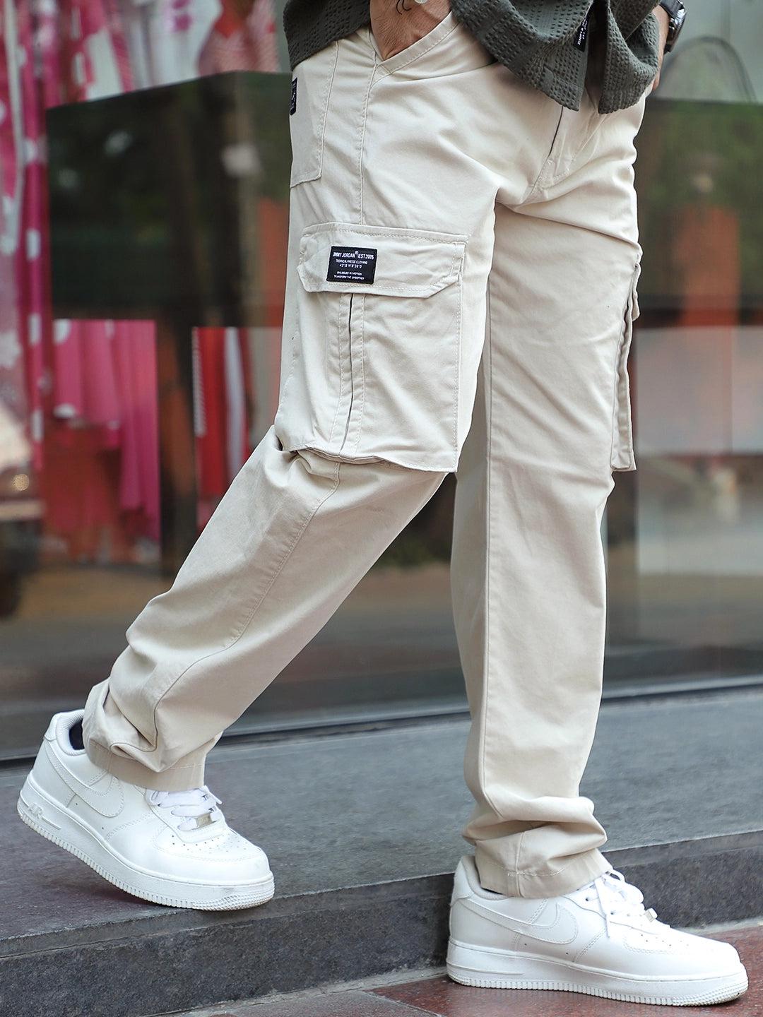 Tuskline Cream Cotton Cargo