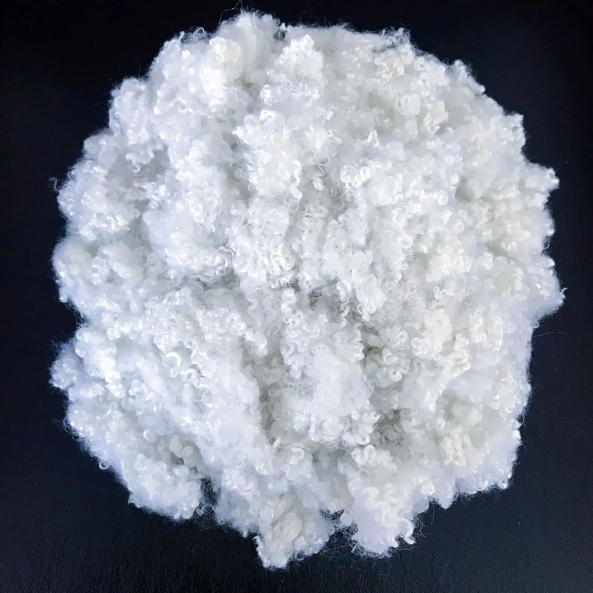 Hollow Conjugated Siliconized Recycled Polyester Staple Fiber