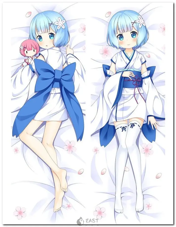 Anime character body pillows