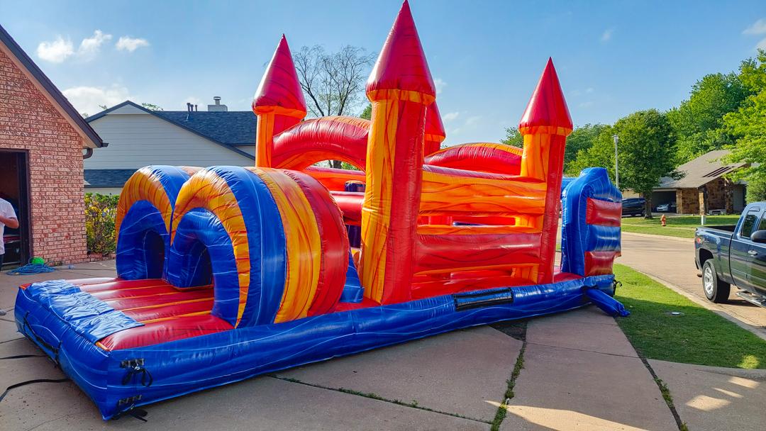 25ft Obstacles Marble | Bounce House & Party Rentals | Bouncers Kingdom