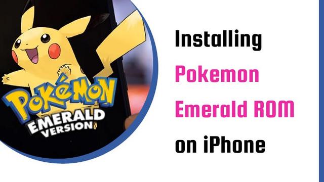 install pokemon emerald rom on iphone