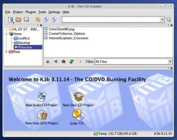 K3b – CD & DVD burner