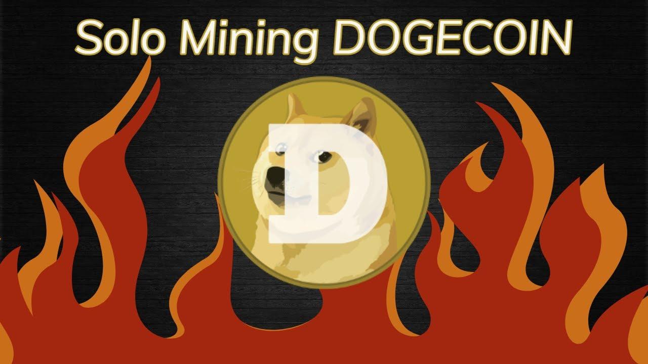 Solo mining DOGE