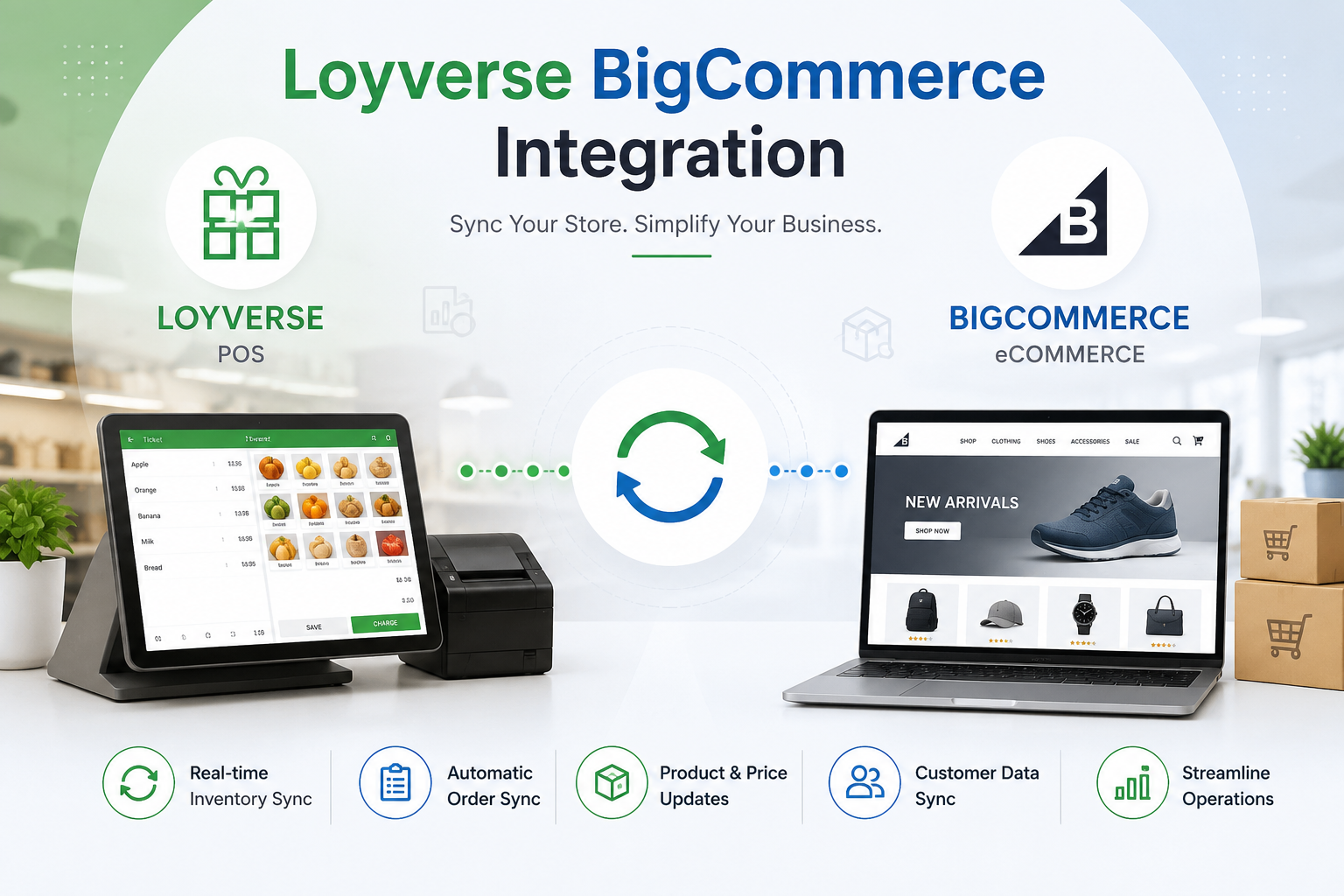 Loyverse Bigcommerce Integration by SKUPlugs