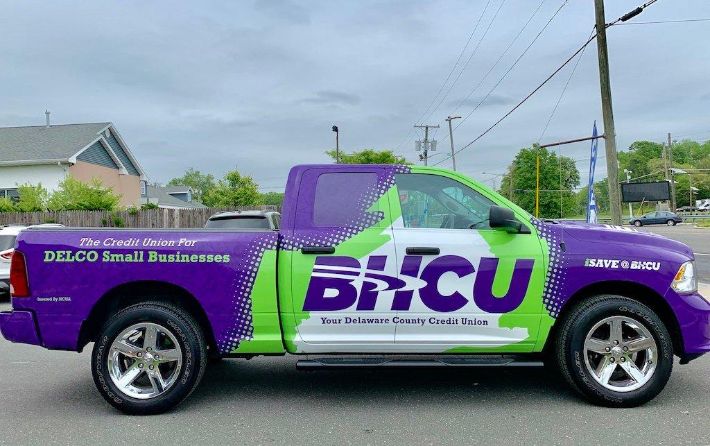 South Jersey Pickup Truck Wrap