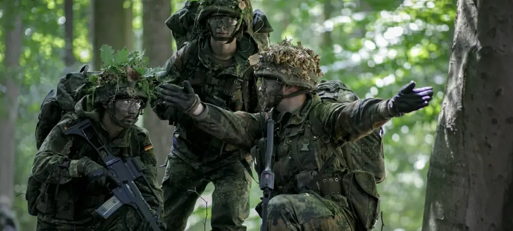 Bundeswehrsoldaten des Panzergrenadierbataillons 401 während einer Übung (Archivfoto)