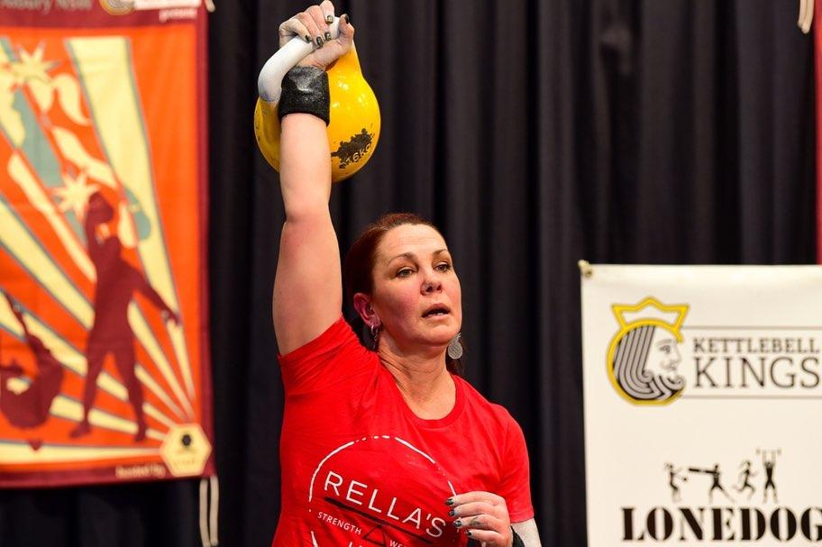 Congratulations to Cindy Rella for winning Gold in One Arm Jerk at the GSAA…