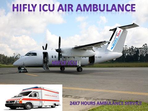 Air Ambulance services from Delhi with Doctors facility