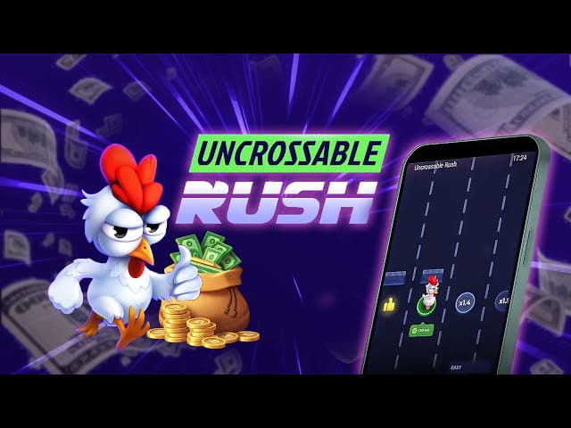 Como jogar Uncrossable Rush e ganhar dinheiro real
