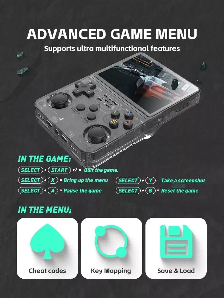 R36S handheld console by R36S Retro Gaming