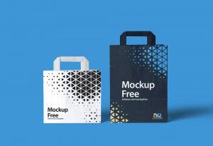 Paper Bag PSD Mockup