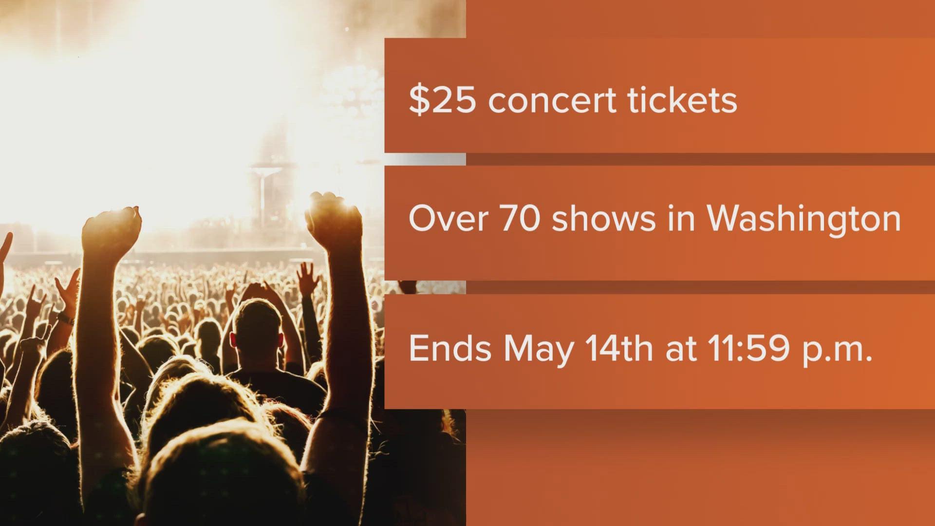 Find concert tickets online