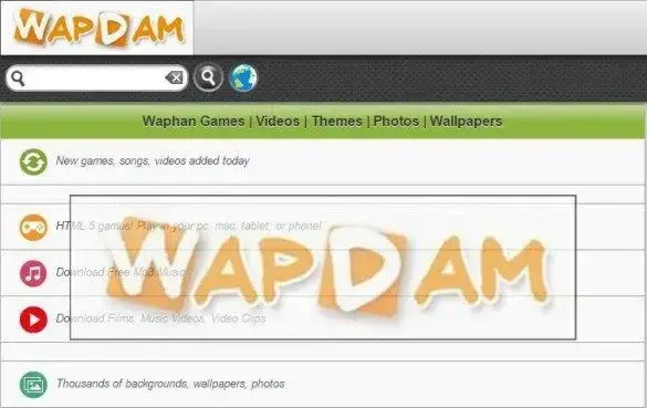 Wapdam: Download Free MP3 Music, Videos, Movies, Themes