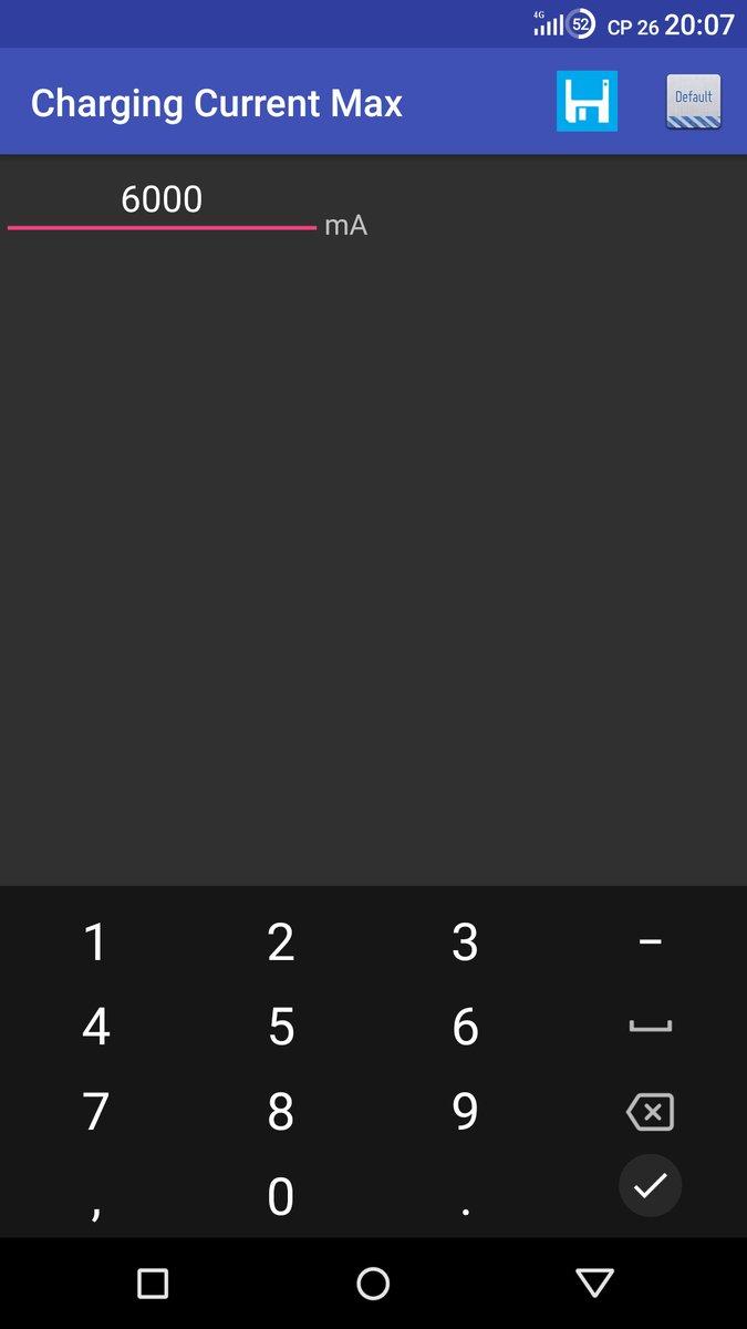 Battery Charge Limit и Charging Current Max