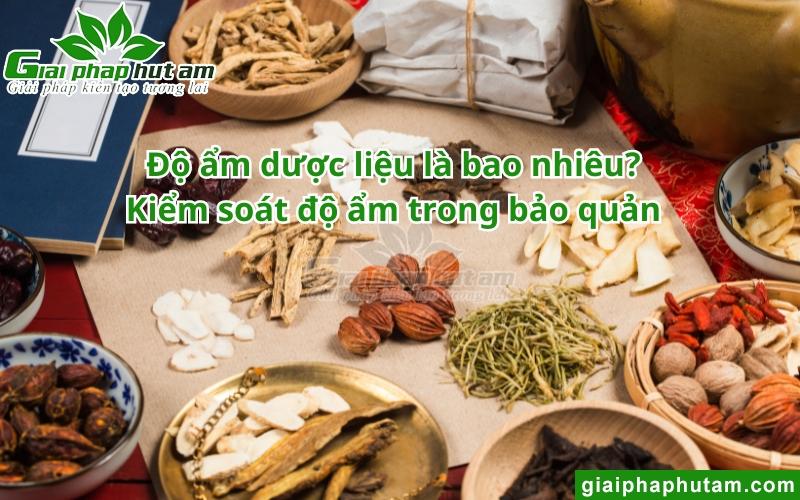 Độ ẩm dược liệu