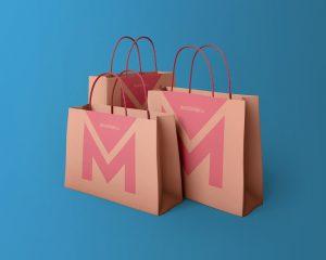 Download free mockup Free Paper Bag Mockups PSD