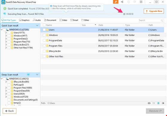 Khôi phục dữ liệu đã xóa trên ổ cứng và USB