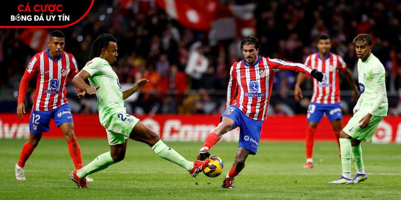 Soi k&egrave;o Atletico Madrid vs Barcelona chi tiết