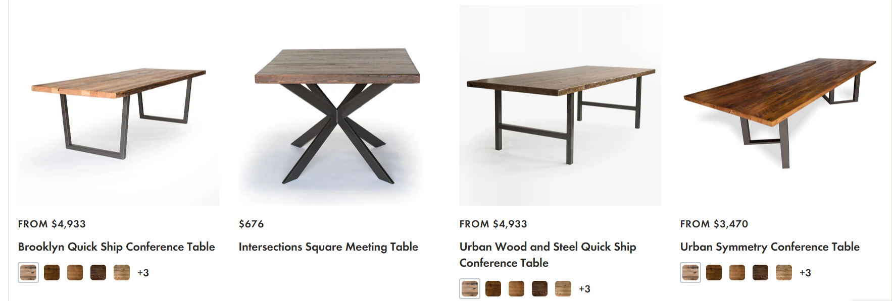 Live Edge Conference Room Table