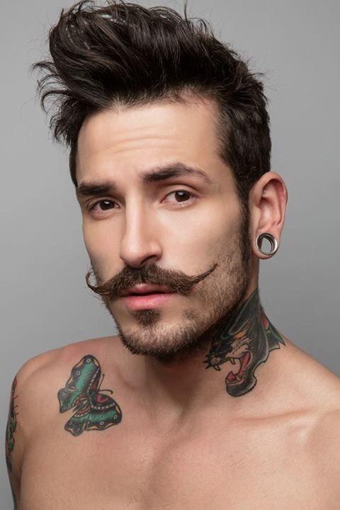 Soul Patch And Moustache Style | Goatee styles, Mustache styles ...