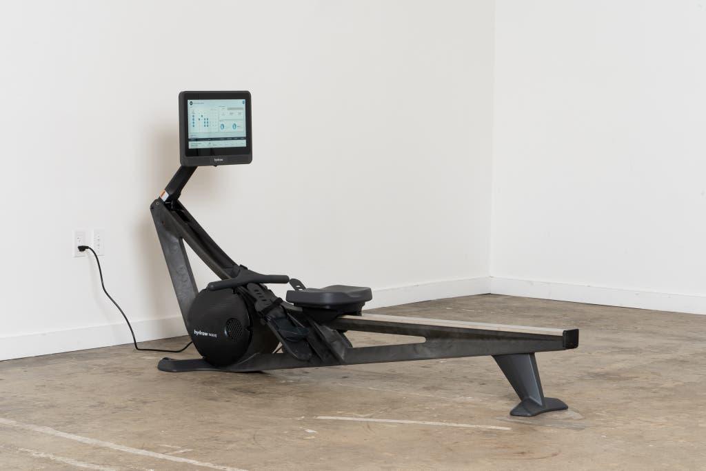 get in shape with a rowing machine