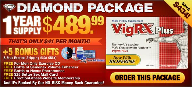 Order VigRX Diamond package