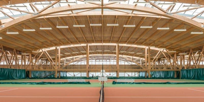 Indoor courts offer superior economic and operational advantages, maximizing revenue and facility lifespan