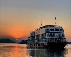 Image of Brahmaputra River cruise scenery