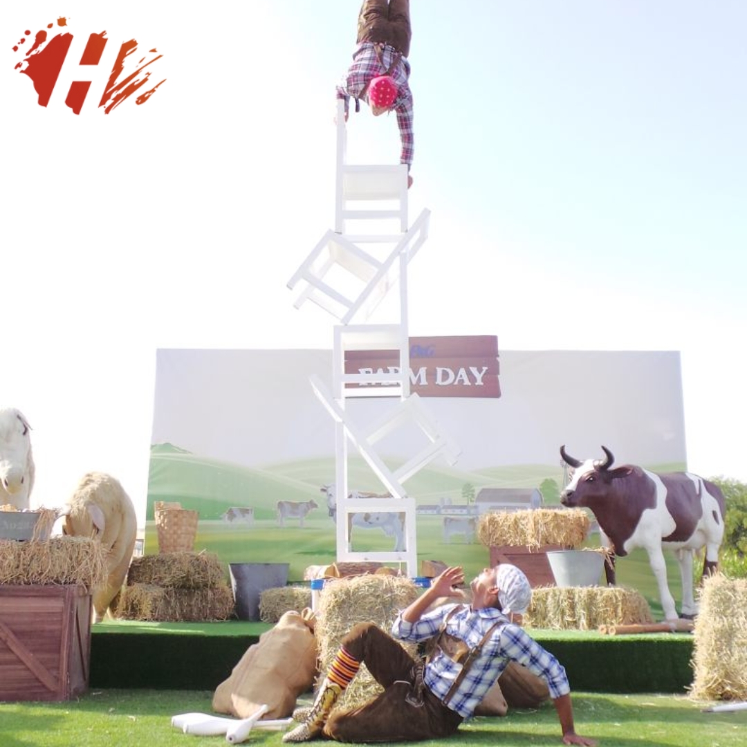 Chair Balance Show in Dubai