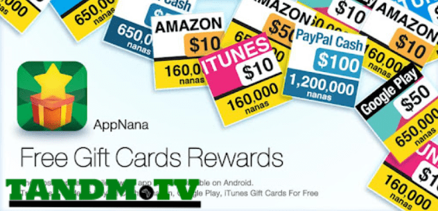 AppNana – Free Gift Cards