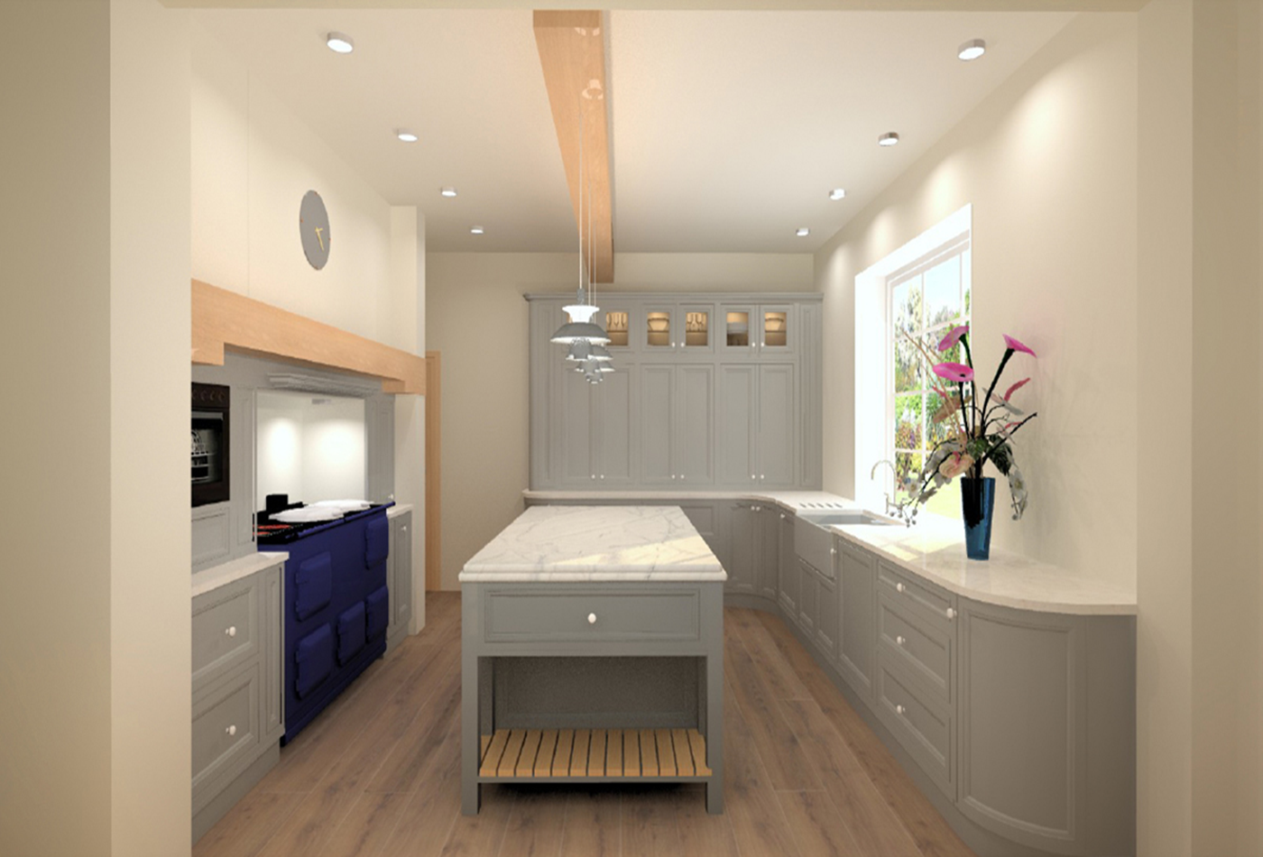 Designing a Georgian Theme Kitchen Worktops?