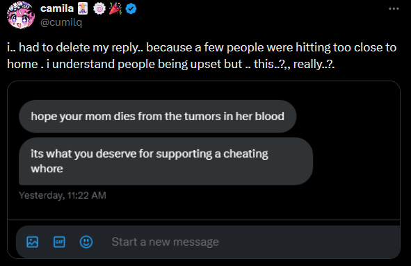 VTuber Camila is getting harassed by Twitter mob over her support of Froot.  : r/VirtualYoutubers