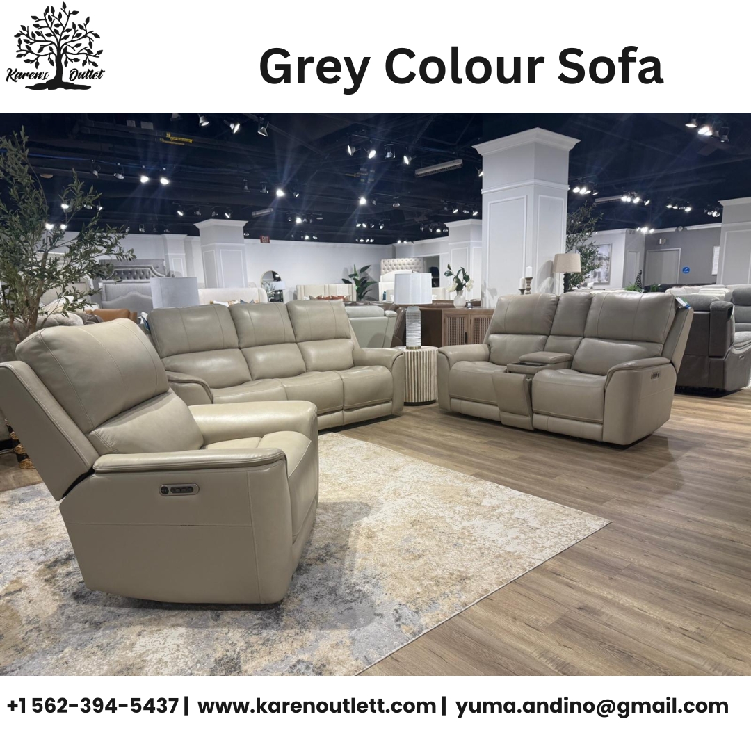 Grey Colour Sofa in Long Beach