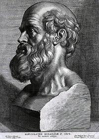Popiersie Hipokratesa wg Rubensa