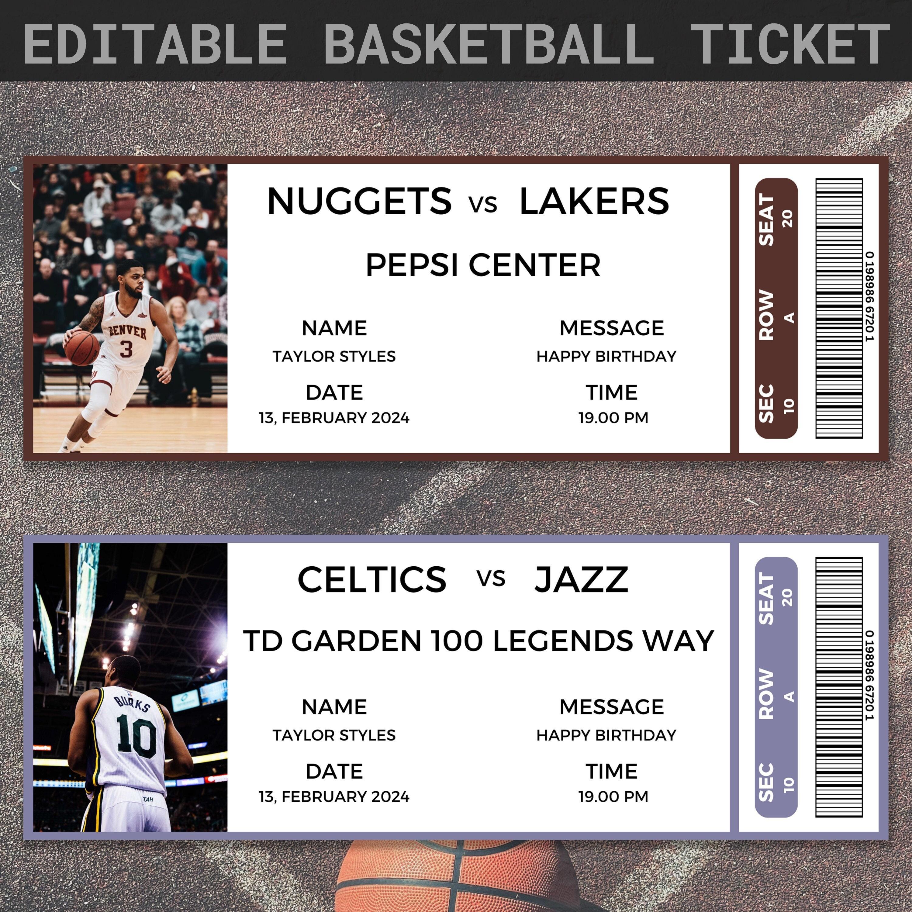 All NBA tickets deals