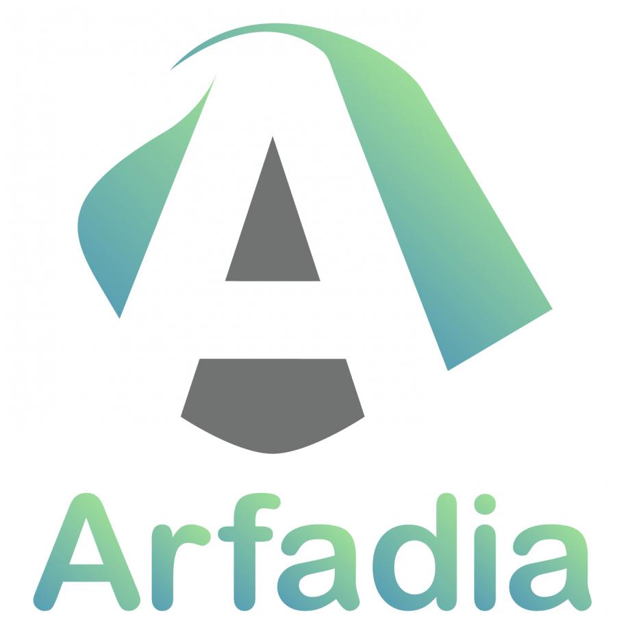 Logo Arfadia new gradient background white wo tagline.jpg